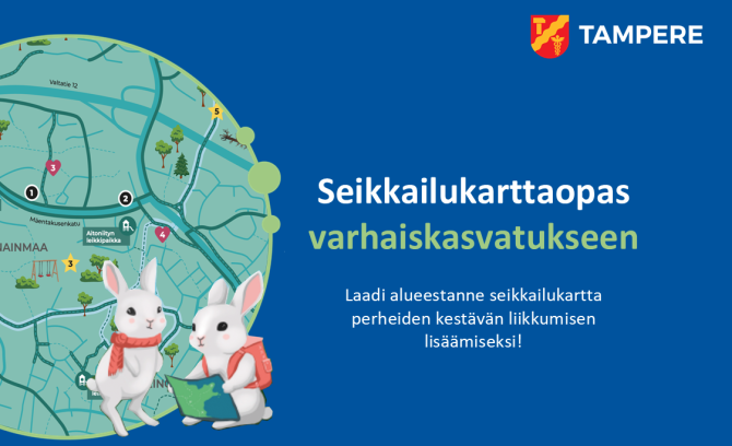 Seikkailukarttaopas varhaiskasvatukseen kansikuva