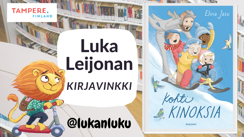 Luka Leijonan kirjavinkki Kohti kinoksia -kirjan kuva.